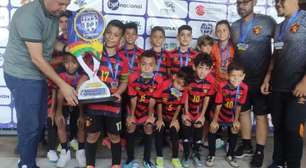 Sport é campeão pernambucano de futsal nas categorias Sub-7 e Sub-8 com goleadas em finais