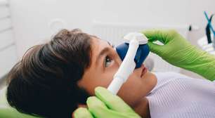 Gás do Riso: sedativo pode ajudar crianças com medo do dentista