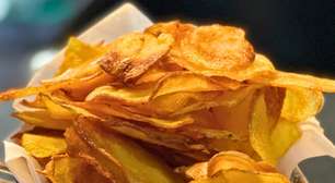 Chips de mandioquinha sem fritar: saudáveis, feitos no forno