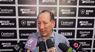 Após novo tropeço, Textor define fim de ano do Botafogo: 'Decepcionante'