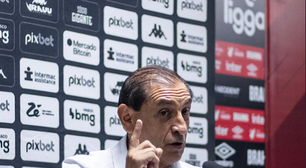 Ramón Díaz mira vitória para manter Vasco na elite: "É muito feio depender de outras equipes"