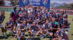 Fluminense soma mais de 20 títulos nas categorias de base em 2023
