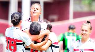 São Paulo goleia o América-MG na estreia da Copinha feminina