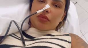 Jenny Miranda aparece no hospital após crise de choro em vídeos preocupantes