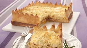 Torta cremosa de frango