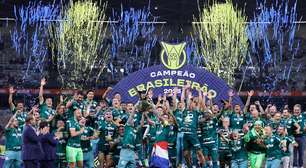 Palmeiras empata com o Cruzeiro e confirma 12º título do Brasileirão