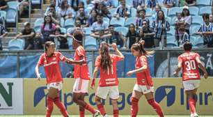 Internacional atropela o Atlético Nacional, assume a liderança do Grupo A e encaminha classificação na Brasil Ladies Cup