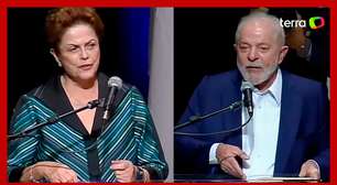 Lula 'dá bronca' em Dilma por uso de termo em evento: 'Nunca mais venha no microfone e diga'