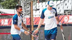 Allan Oliveira e Baran vencem e Brasil vai às quartas na Copa do Mundo de Beach Tennis
