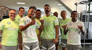 Com Palmeiras de férias, lesionados Dudu e Gabriel Menino trabalham na Academia de Futebol