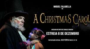 Musical 'A Christmas Carol', estrelado por Miguel Falabella, estimula a representatividade e magia do Natal