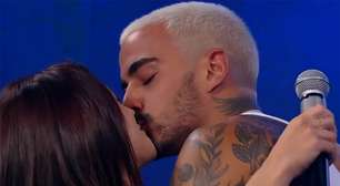 A Fazenda | Yuri e Nathalia têm reencontro com beijo ao vivo na "Hora do Faro"