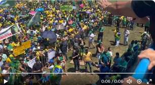 Em ato esvaziado, senadores puxam coro contra Dino em Brasília