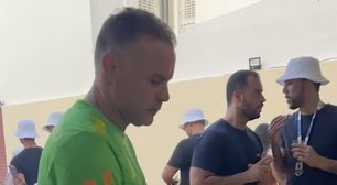 Renan Filho curte samba 1 dia antes de mina se romper em Maceió