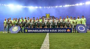 Além do título: Veja os números da campanha do Palmeiras no Brasileirão