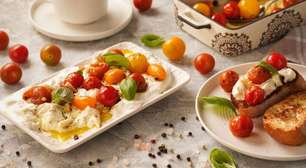 Burrata com tomate confit: uma entrada deliciosa e sofisticada
