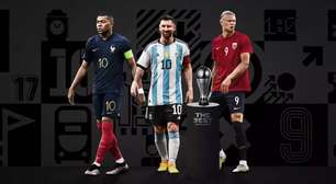 The Best: Messi, Haaland e Mbappé são os finalistas do prêmio de melhor jogador da Fifa
