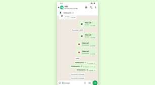 WhatsApp pode permitir fixar mais de uma mensagem na conversa