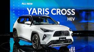 Toyota Yaris Cross é registrado no Brasil e chega em 2025