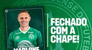 Chapecoense anuncia a contratação do meia Marlone, ex-Corinthians, para 2024