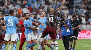 Manchester City x Fluminense termina com confusão no gramado; entenda motivo e veja vídeo