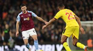 Aston Villa marca no final, empata com o Sheffield e assume a vice-liderança do Inglês