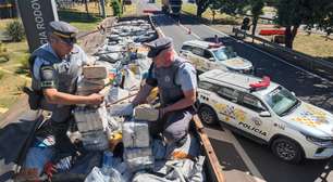 Estado de SP apreende 250 toneladas de drogas em 2023