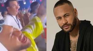 Neymar viraliza ao cantar música que fala em "dar perdido" e "cunhada apareceu"; veja