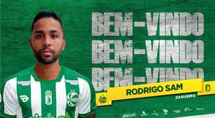 Vice-campeão paulista no Água Santa, zagueiro Rodrigo Sam é anunciado pelo Juventude