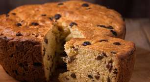 Bolo de Passas ao Rum