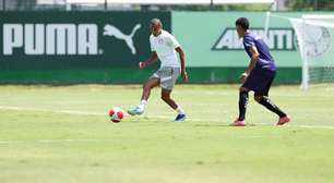 Com testes na formação, Palmeiras goleia em primeiro jogo-treino da temporada