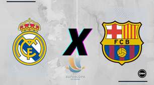 Real Madrid x Barcelona: escalações, onde assistir, arbitragem e palpites
