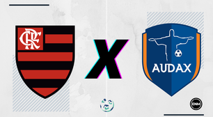 Flamengo x Audax: prováveis escalações, arbitragem, onde assistir, retrospecto e palpites