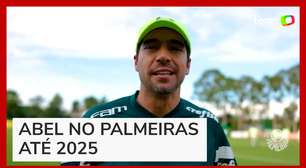 Abel Ferreira renova com o Palmeiras até o fim de 2025