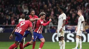 Atlético de Madrid vence na prorrogação e elimina o Real Madrid na Copa do Rei