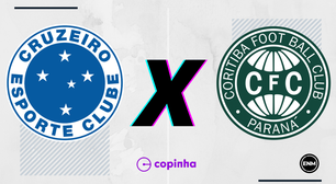 Cruzeiro x Coritiba: escalações, retrospecto, onde assistir, arbitragem e palpites