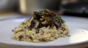 Risoto de cogumelos: uma receita fácil, rápida e muito gostosa