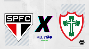 São Paulo x Portuguesa: prováveis escalações, desfalques, retrospecto, onde assistir, arbitragem e palpites