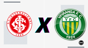 Internacional x Ypiranga: Escalações, desfalques, arbitragem e palpites