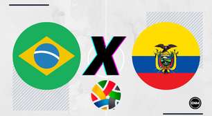 Brasil x Equador: prováveis escalações, onde assistir e palpite