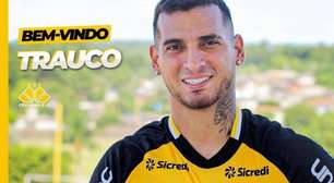 Criciúma anuncia a contratação do lateral-esquerdo Trauco, ex-Flamengo