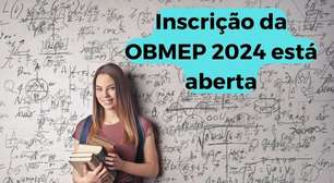 OBMEP 2024: inscrição aberta