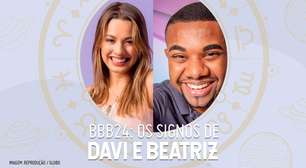 BBB 24: Davi e Beatriz representam seus respectivos signos! Vem descobrir quais são