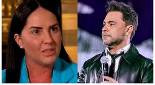 Graciele Lacerda expõe Zezé Di Camargo e ganha 'passa-fora'