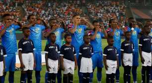 Durante partida, jogadores do Congo protestam contra massacre no país
