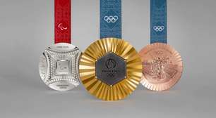 Com pedaços da Torre Eiffel, medalhas dos Jogos Olímpicos de Paris 2024 são divulgadas
