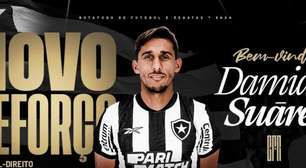 Botafogo anuncia Suárez, o Lenhador