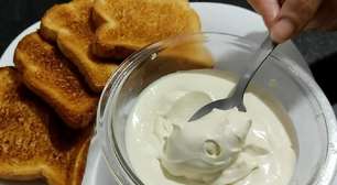 Requeijão caseiro sem amido bem cremoso e igual ao original do mercado