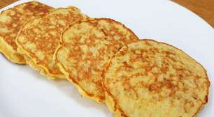 Lanchinho de frigideira delicioso para substituir o pão no seu café