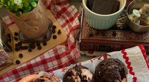 Receita de muffin de brigadeiro para ótimos lanches